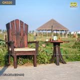 Ghế gỗ tựa lưng (Nữ Hoàng)