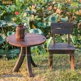 Bàn ghế sân vườn (gỗ tàu thuyền)