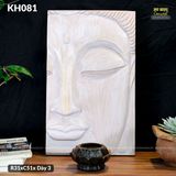 Phù điêu Phật Gỗ Sồi