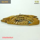 Tranh thiếu nữ thả hoa đăng cạnh chùa cầu