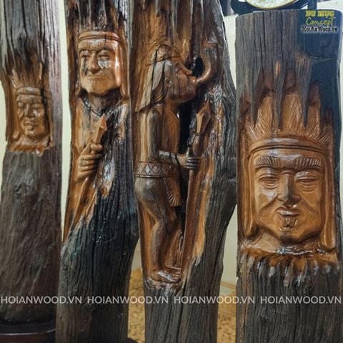 Bộ 4 đôn thổ dân da đỏ