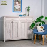 Tủ gỗ phong cách Bắc Âu