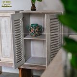 Tủ gỗ phong cách Bắc Âu