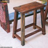 Ghế đẩu/ghế bar gỗ tàu thuyền