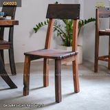 Ghế tựa lưng gỗ tàu thuyền