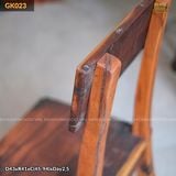 Ghế tựa lưng gỗ tàu thuyền