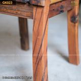 Ghế tựa lưng gỗ tàu thuyền