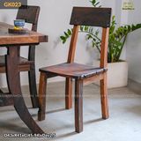 Ghế tựa lưng gỗ tàu thuyền