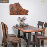 Tranh gỗ khắc chữ treo tường