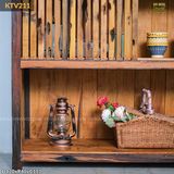 Tủ bếp gạc măng rê gỗ Dổi