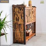 Tủ bếp gạc măng rê gỗ Dổi