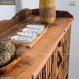 Tủ bếp gạc măng rê gỗ Dổi