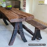 Bàn lũa dài gỗ Kiền Kiền