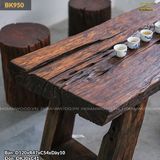 Bàn ghế đôn gỗ lũa