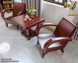 Bộ bàn sofa thùng dáng vuông
