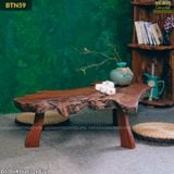 Bàn trà bệt gỗ Trai