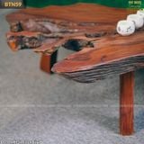 Bàn trà bệt gỗ Trai