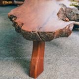 Bàn trà bệt gỗ Trai