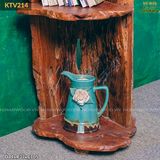 Kệ sách gỗ lũa