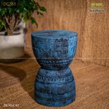Đôn gỗ sắc xanh cổ điển
