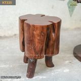Đôn gỗ nghệ thuật 3 tầng