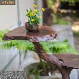 Đôn gỗ nghệ thuật 3 tầng