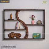 Kệ sách gắn tường