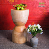 Đôn gỗ nguyên khối