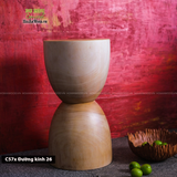 Đôn gỗ nguyên khối