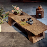 Bàn trà bệt chất mộc mạc