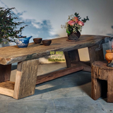 Bàn trà bệt chất mộc mạc