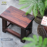 Bàn tròn chạm thủ công hoa văn Cá