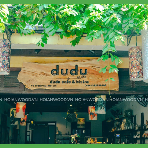 Những chiếc BẢNG HIỆU GỖ đậm chất Du Mục