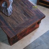 Bộ bàn trà làm từ gỗ lũa, gỗ tàu thuyền