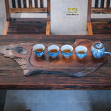 Bộ bàn trà làm từ gỗ lũa, gỗ tàu thuyền