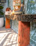 Kệ console điêu khắc hoa văn đương đại