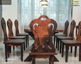 Bàn ăn phong cách gỗ tàu thuyền