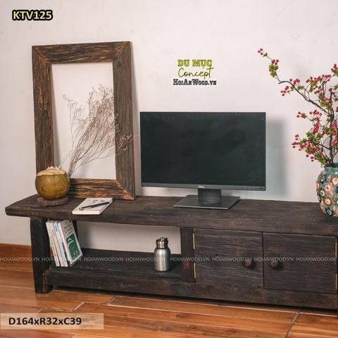 Tủ kệ gỗ lũa/Tủ tivi