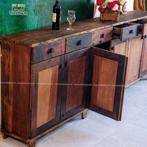 Tủ gỗ trang trí