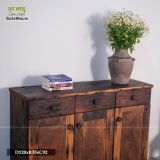 Tủ gỗ trang trí từ gỗ tàu thuyền tái chế