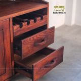 Tủ rượu bằng gỗ, rất phong cách