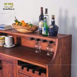 Tủ rượu bằng gỗ, rất phong cách