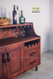 Tủ rượu bằng gỗ, rất phong cách
