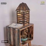 Đèn gỗ nghệ thuật treo tường