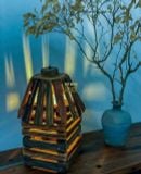 Đèn gỗ nghệ thuật treo tường