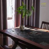 Bàn ăn ghép gốm thủ công