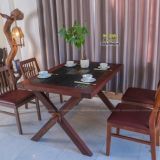 Bàn ăn ghép gốm thủ công