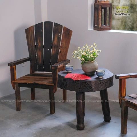 Ghế gỗ tựa lưng (Nữ Hoàng)