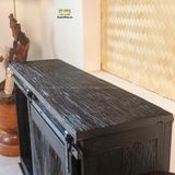 Tủ gỗ lũa cửa lùa