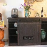 Tủ gỗ lũa cửa lùa